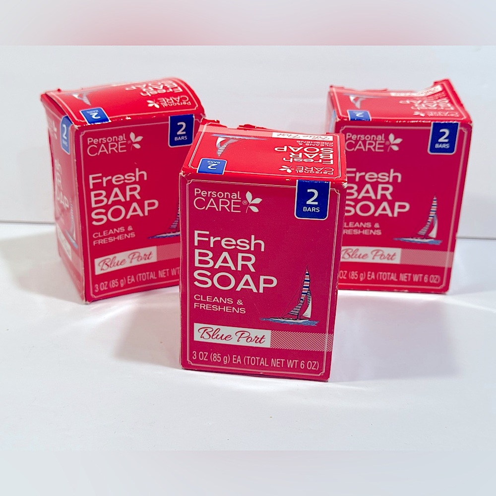 3X Personal Care Fresh Bar Soap 3oz.